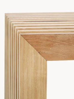 Banco de madera de bambú Rib