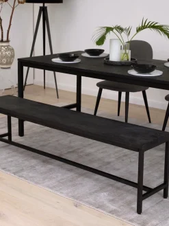 Banco de madera de mango Raw