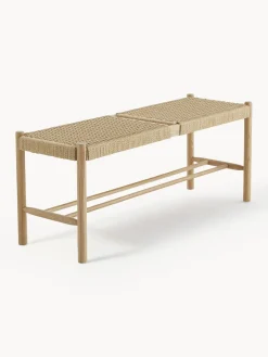 Banco de madera de roble Ellan