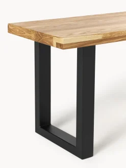 Banco de madera de roble Oliver, tamaños diferentes