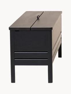 Banco de madera de roble con espacio de almacenaje A Line