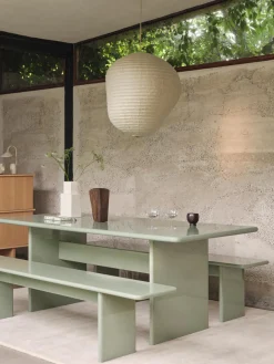 Banco de madera pulida Rink