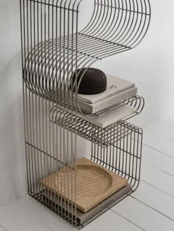 Banco de metal Curva