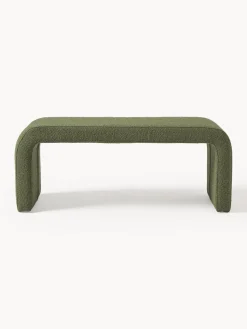 Banco en tejido bouclé Penelope