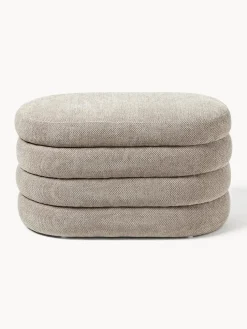 Banco pequeño tapizado con espacio de almacenamiento Alto