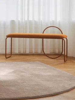 Banco tapizado Angui