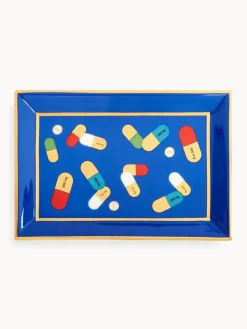 Bandeja decorativa con detalle de oro Full Dose