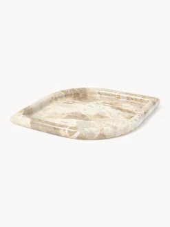 Bandeja decorativa de mármol Maba