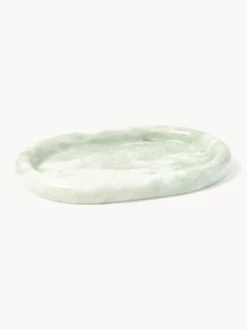 Bandeja decorativa de mármol Maba