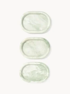 Bandeja decorativa de mármol Maba