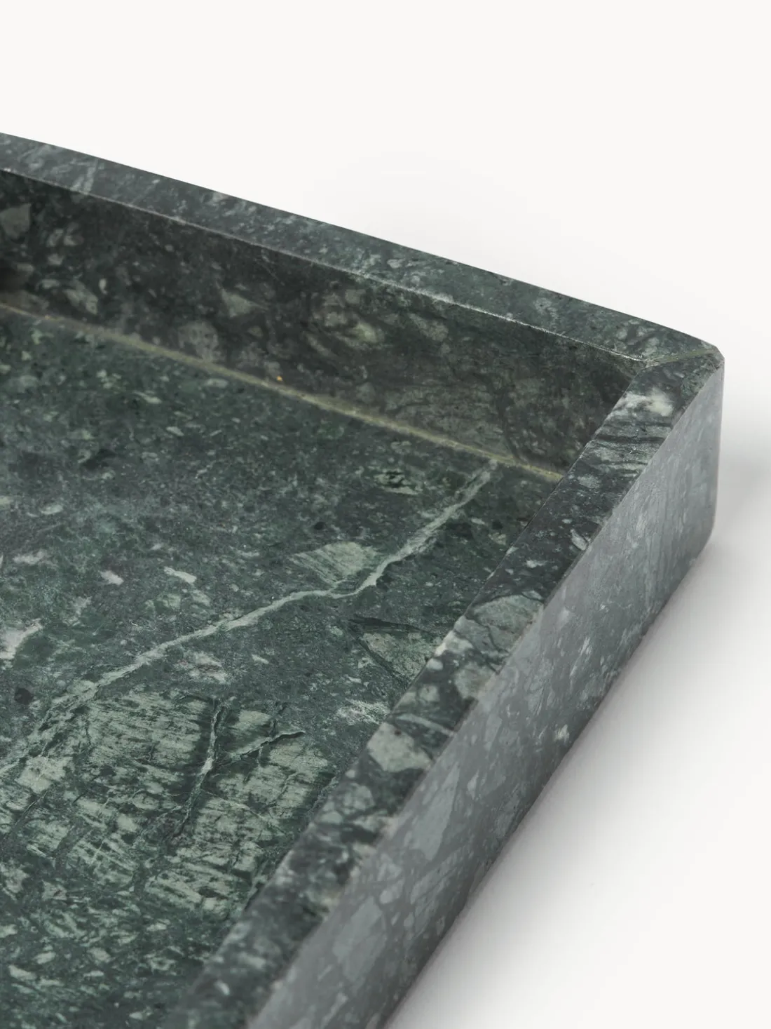 Bandeja decorativa pequeña de mármol Venice