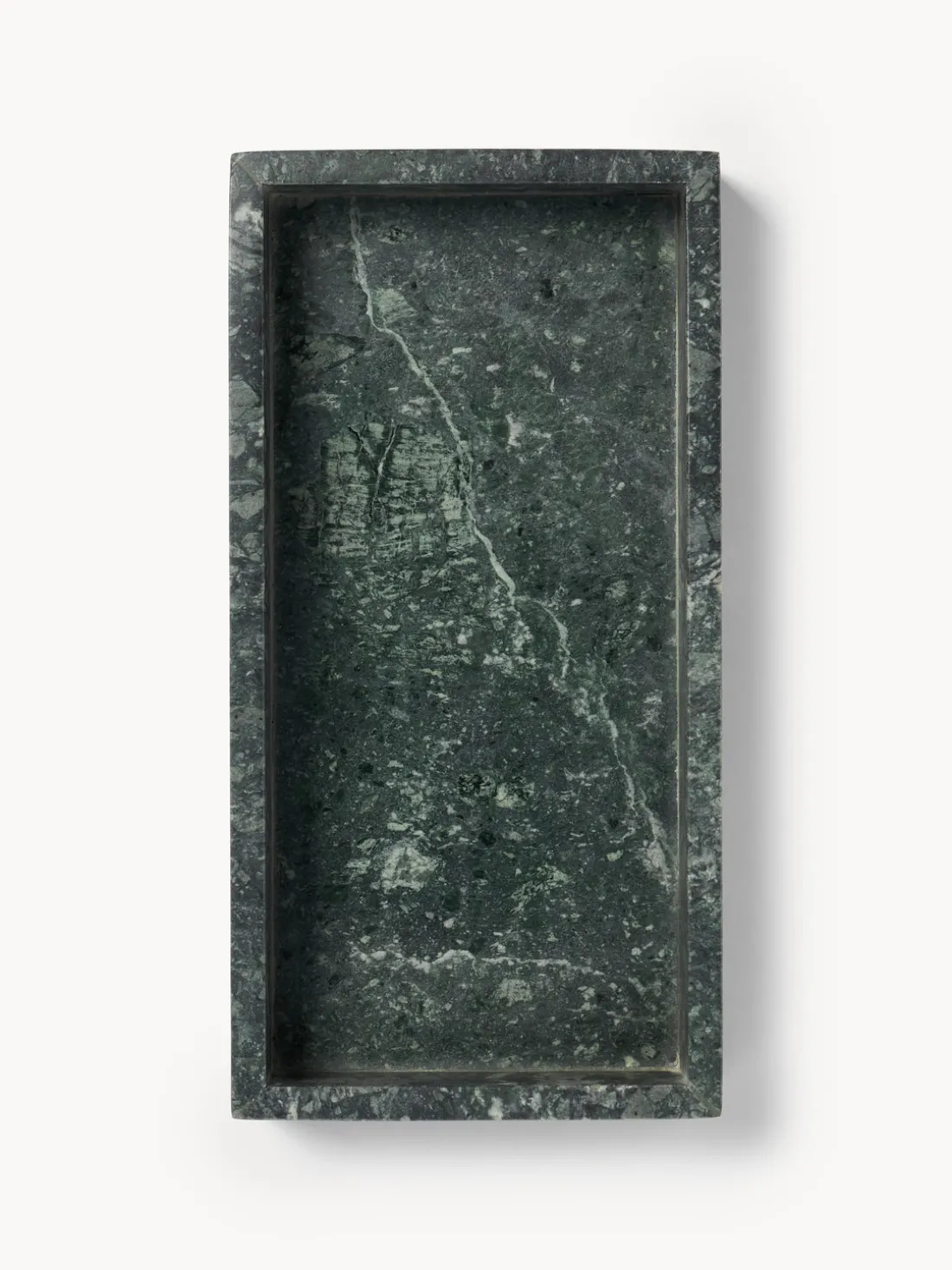 Bandeja decorativa pequeña de mármol Venice