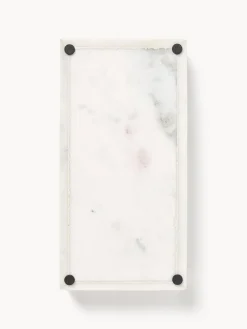 Bandeja decorativa pequeña de mármol Venice