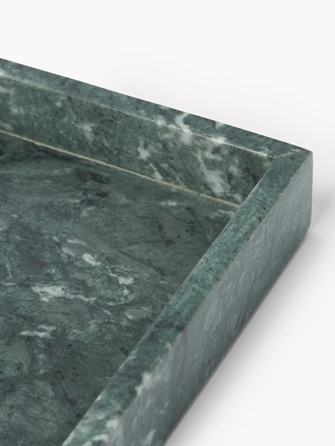 Bandeja decorativa pequeña de mármol Venice