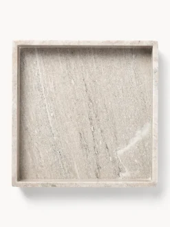 Bandeja decorativa pequeña de mármol Venice