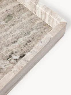 Bandeja decorativa pequeña de mármol Venice