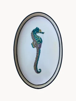 Bandeja decorativa pintada a mano Fauna