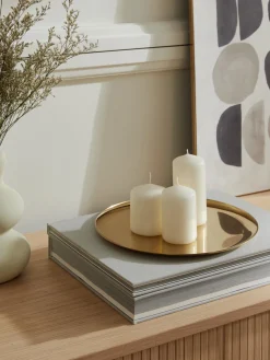 Bandeja redonda decorativa Samu