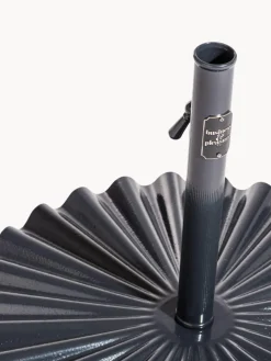 Base de sombrilla redonda Clamshell