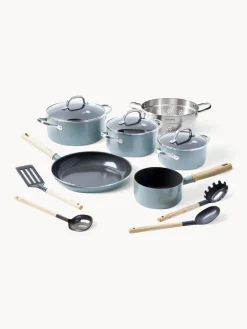 Batería de cocina antiadherente Mayflower, 13 pzas.