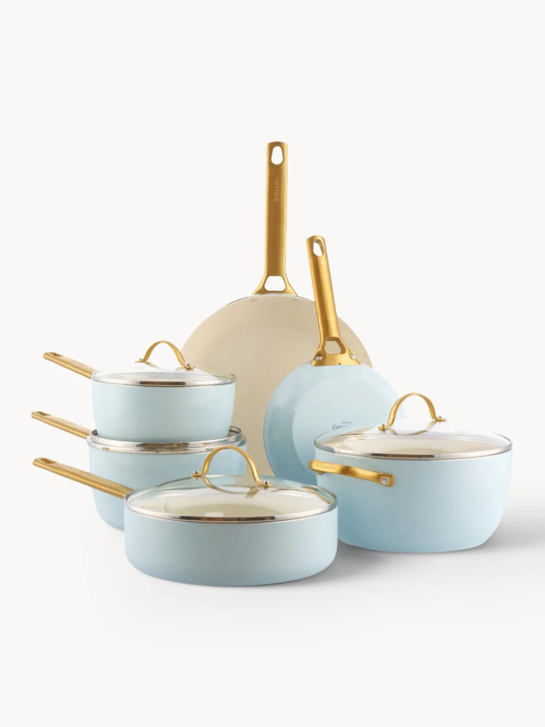 Batería de cocina antiadherente Padova, 10 pzas.