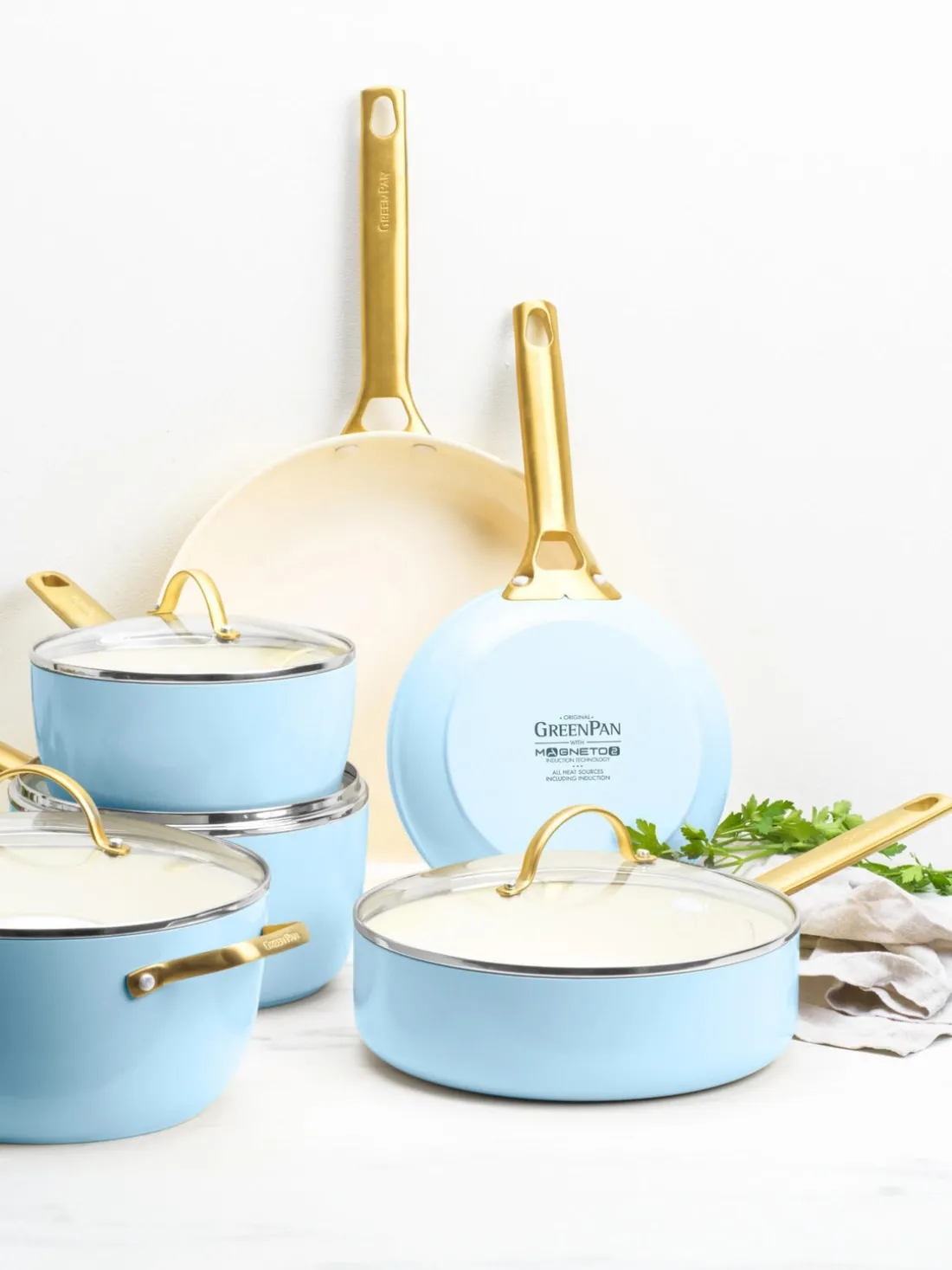 Batería de cocina antiadherente Padova, 10 pzas.