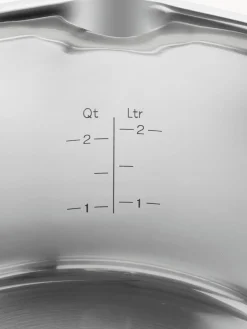 Batería de cocina de acero inoxidable Simplify, 5 pzas.