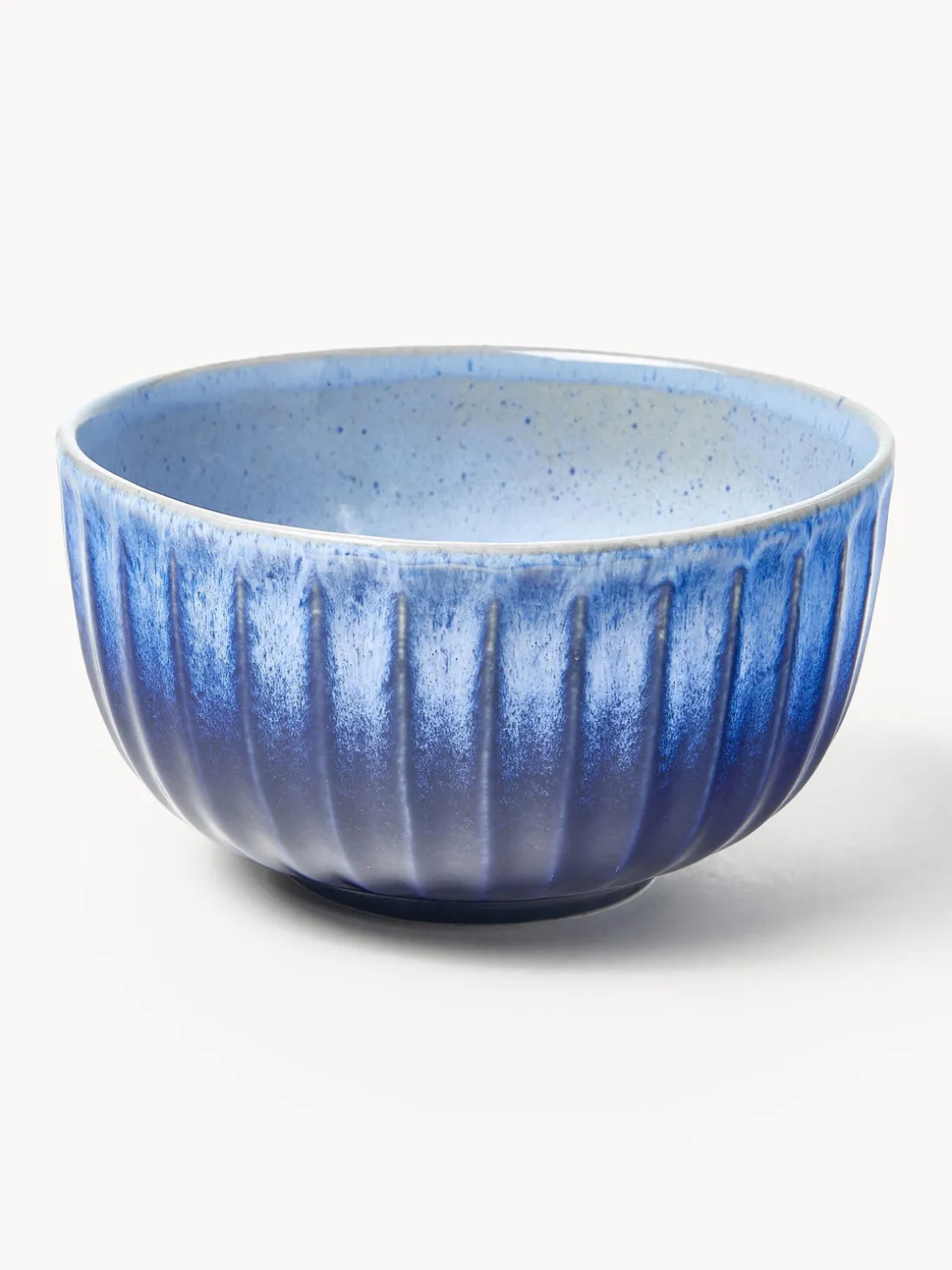 Bol artesanal con esmalte reactivo Vinci