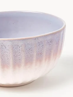 Bol artesanal con esmalte reactivo Vinci