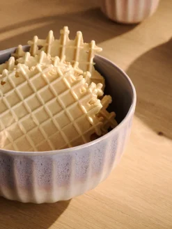 Bol artesanal con esmalte reactivo Vinci