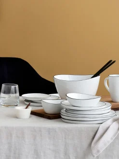 Bol artesanal de porcelana Salt