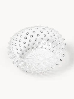 Bol de vidrio soplado Hobnail