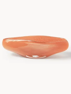 Bol decorativo artesanal de vidrio Ashley