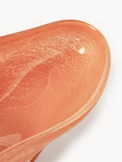 Bol decorativo artesanal de vidrio Ashley