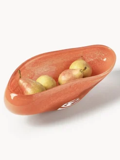 Bol decorativo artesanal de vidrio Ashley