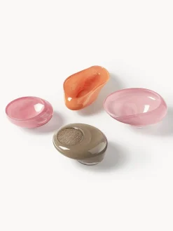 Bol decorativo artesanal de vidrio Ashley