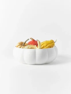 Bol decorativo de gres grande Valerian