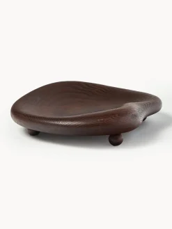 Bol decorativo de madera de fresno Cairn