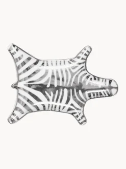 Bol decorativo de porcelana Zebra