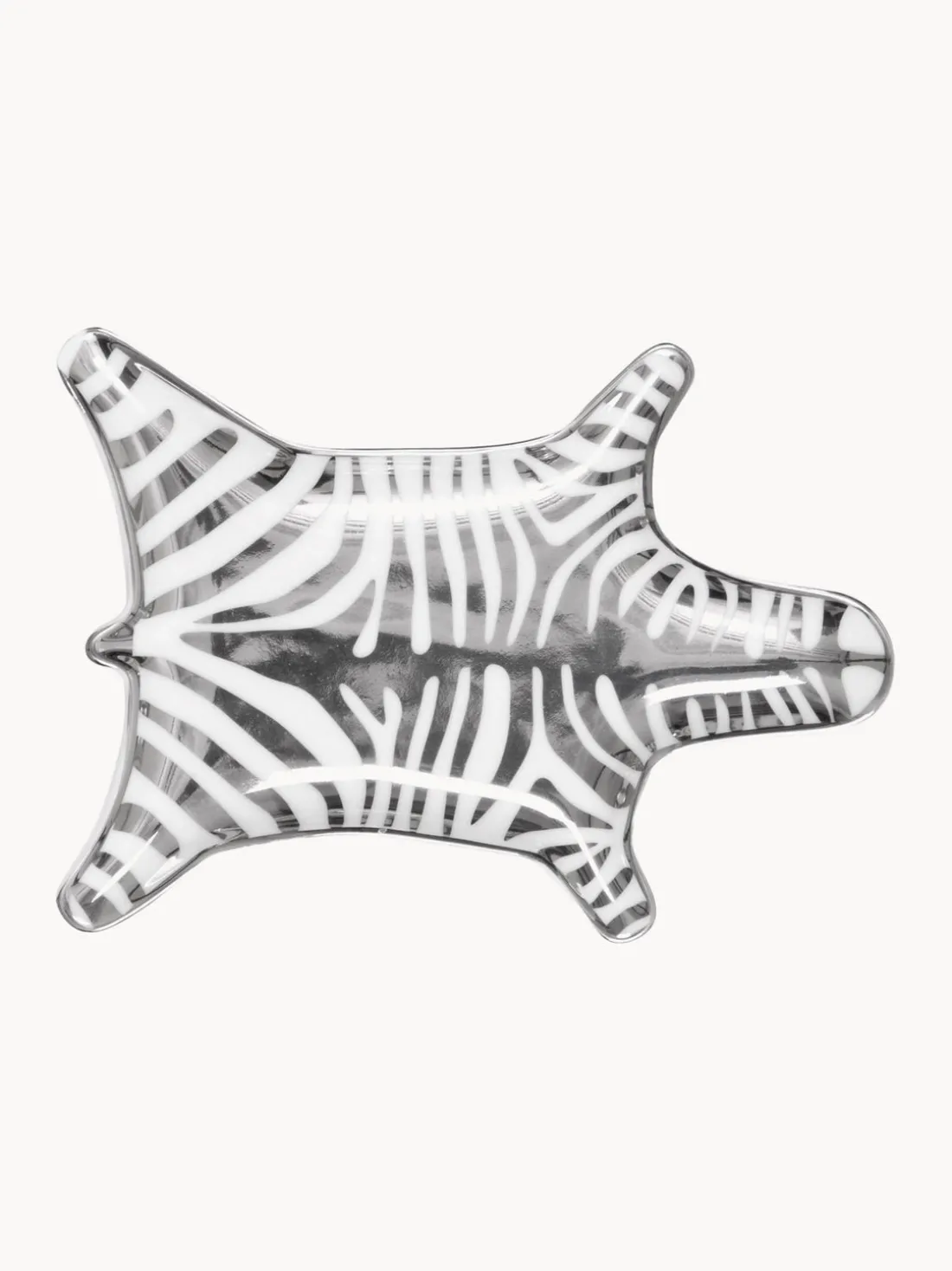 Bol decorativo de porcelana Zebra