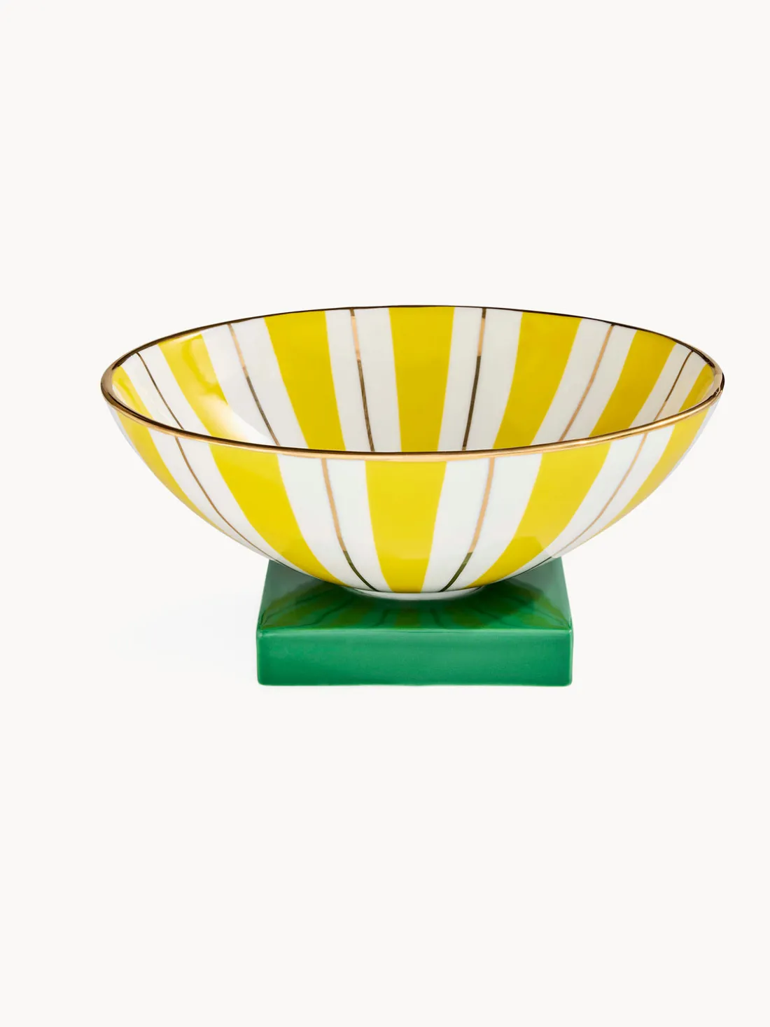 Bol decorativo de porcelana Portofino