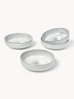 Boles artesanales Nordic Sand, Ø 17 cm, 4 uds.