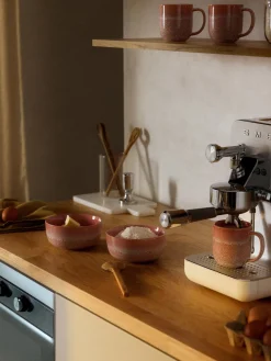 Boles con esmalte reactivo Havana, 4 uds.