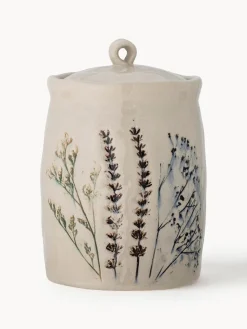 Bote artesanal con motivo de hierba Bea