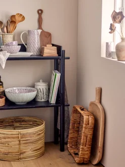 Bote artesanal con motivo de hierba Bea