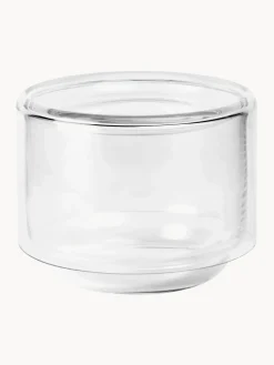 Botes de vidrio soplados Sylvia, 4 uds.