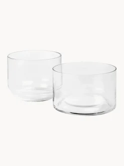 Botes de vidrio soplados Sylvia, 4 uds.