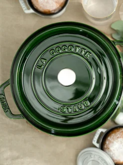 Cacerola redonda de hierro fundido La Cocotte