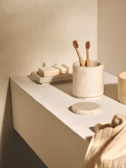 Caja de almacenamiento de mármol Simba, al 12 cm