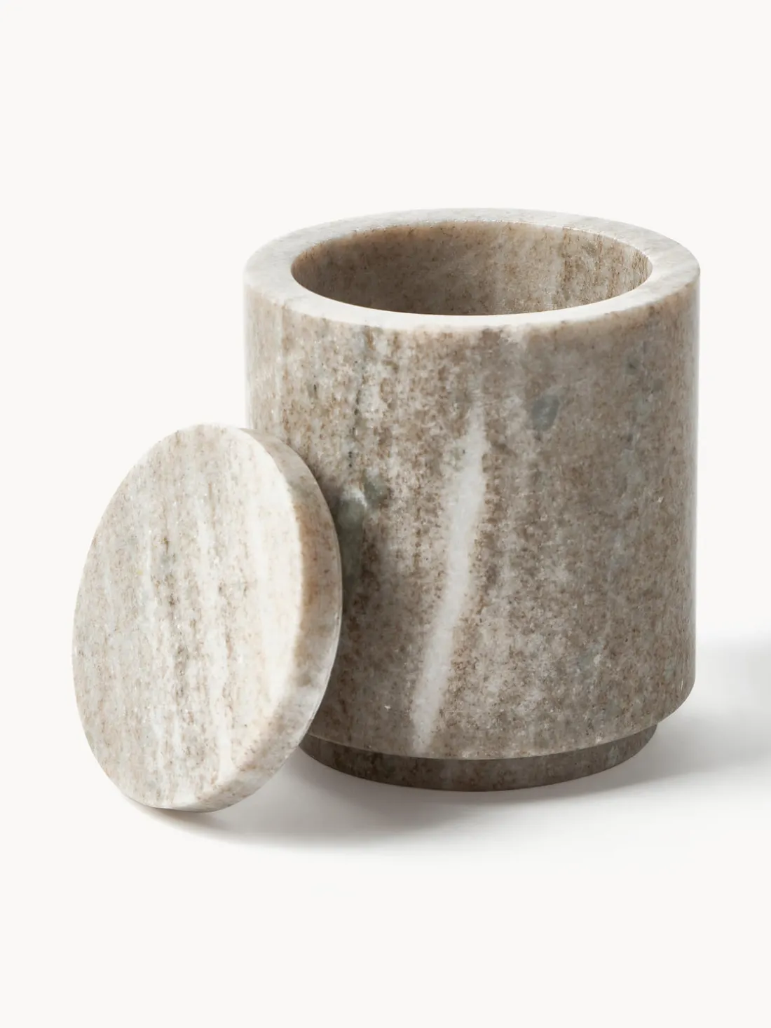 Caja de almacenamiento de mármol Simba, al 12 cm